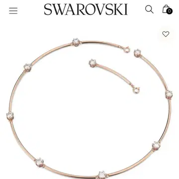 스와로브스키 목걸이와 귀걸이