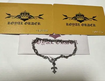 ROYAL ORDER 로얄오더 팔찌 탑 2점