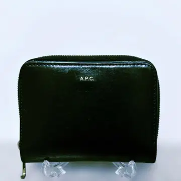 새상품급 거의 미사용 아페쎄 접이식 지갑 블랙