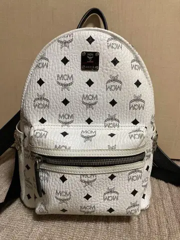MCM 백팩 백팩 화이트 화이트 S 사이즈