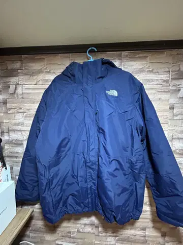 The North Face 2WY 네이비 마운틴 후드티 USA 모델