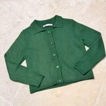 즉완품 [ ZARA ] 리브 옷깃 가디건