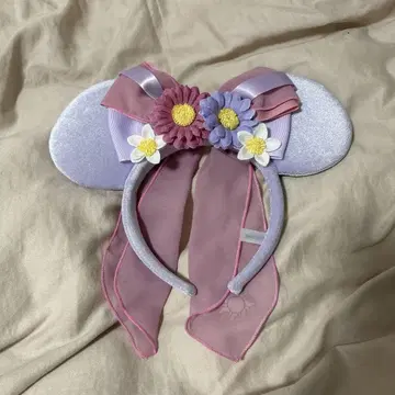 라푼젤 모티브 미니 머리띠