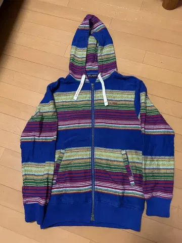 Billabong 스트라이프 풀 집업 후드티