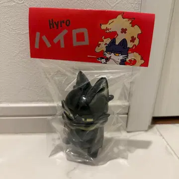 미개봉 새상품 more-cats 모아네코 하이로 블랙 번개 소프트 비닐