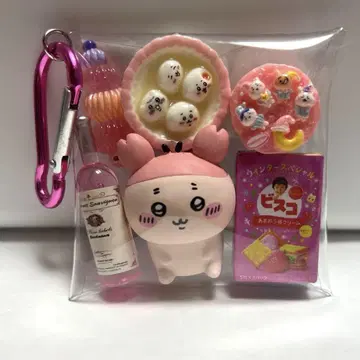 가챠 채워넣기 파우치 채워넣기 타입 헌책방 치이카와 (먼작귀) 핑크