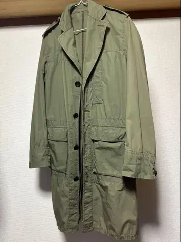 투모로우랜드 밀리터리 코트 military