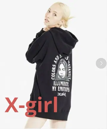 X-girl 후드티