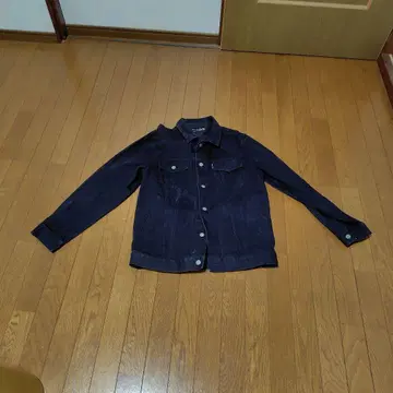 블랙 데님 자켓