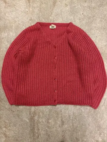 llbean 모헤어 가디건