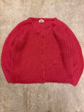 llbean 모헤어 가디건