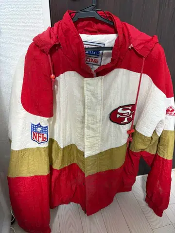 Apex NFL SF 로고 나일론 자켓