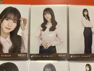 노기자카46 스가와라 사츠키 2024년 3월 7일 넥타이 포함 셔츠
