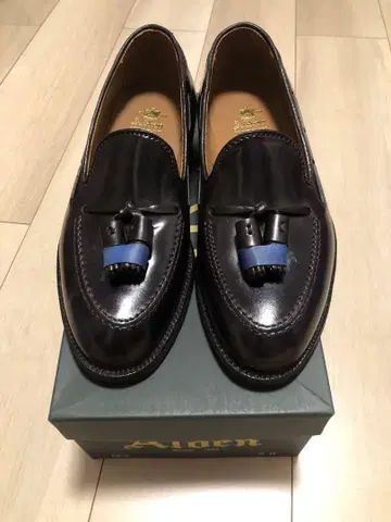 Alden 알든 태슬 로퍼 563 버건디 6D