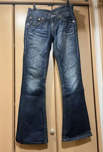 리바이스 906 28 부츠컷 데님 로우라이즈