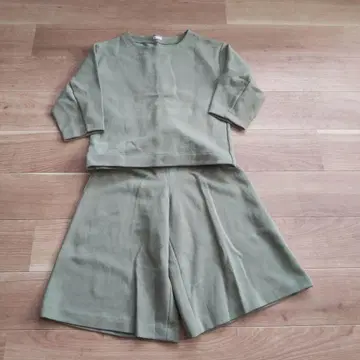 DRESSTERIOR 7부 소매 상의와 숏팬츠 세트