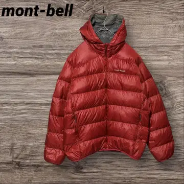 몽벨 레드 후디 다운 1101361