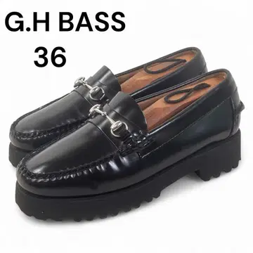 지 에이치 버스 36 23 가죽 홀스빗 로퍼 명령어 밑창 블랙