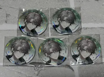 ART OF NIJISANJI 카이타 하루 캔뱃지 5개 세트 니지산지