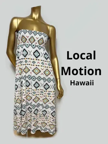 [ 2978 ] 로컬 모션 에스닉 패턴 맥시 원피스