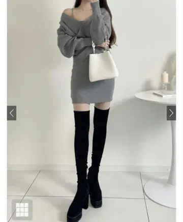 청키힐 니하이 부츠