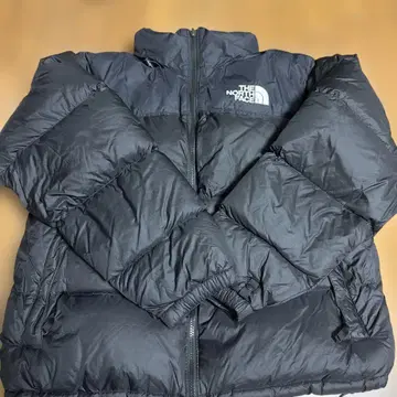 THE NORTH FACE 블랙 다운 자켓 눕시