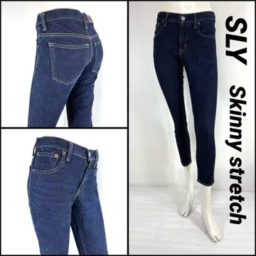 SLY 슬라이 스키니 스트레치 셀비지 사이즈 23 S 사이즈 66cm
