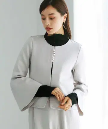 Emilyan 펄톤 디자인 자켓