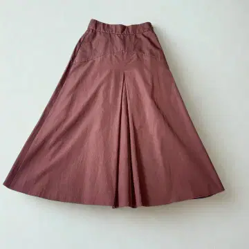 마가렛호웰 일본제 롱 스커트 I 사이즈 적갈색 브라운