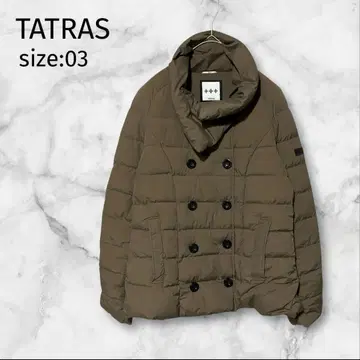 TATRAS 타트라스 다운 자켓 사이즈 03 L 라이트 브라운