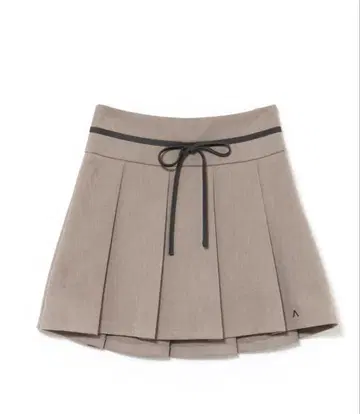 andmary Rain pleats mini skirt