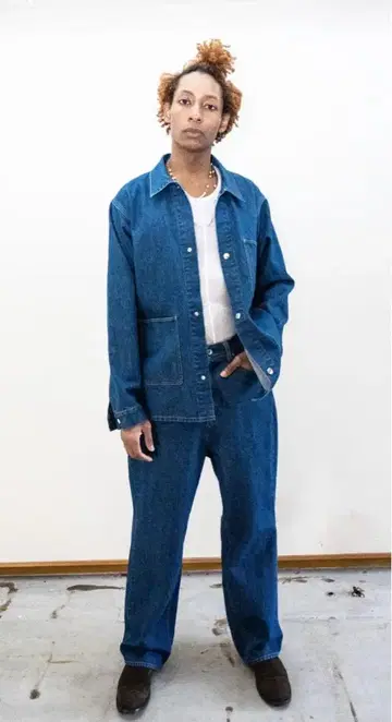메종 밀 22AW 커버올 셋업