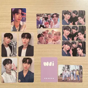 WEi 준 트레이딩 카드 11장