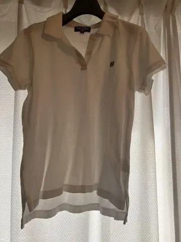 POLO JEANS 화이트 피케 셔츠 반팔
