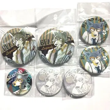BEASTARS 비스타즈 레고시 캔뱃지 4종 7개 세트