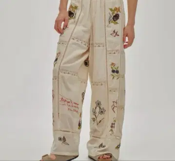 TODAYFUL Embroidery Patchwork Trousers