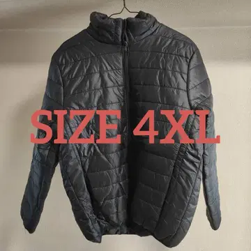 4XL 블랙 퀼팅 다운풍 자켓 B/19 빅 사이즈 루즈핏