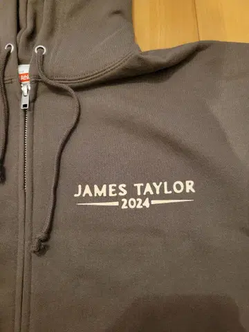 James Taylor 2024 집업 후드티 L 사이즈