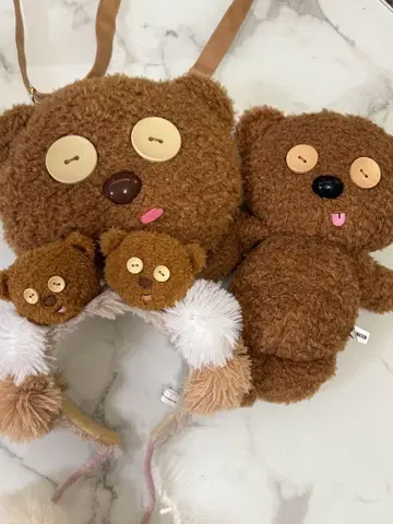 팀 머리띠 숄더 봉제 인형