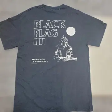 BLACK FLAG T셔츠 블랙