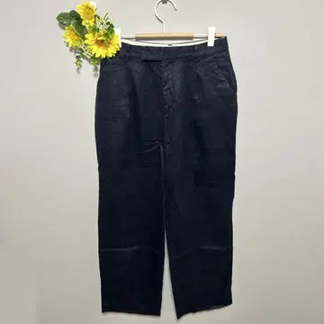 URBAN RESEARCH DOORS 와이드 팬츠 네이비 M