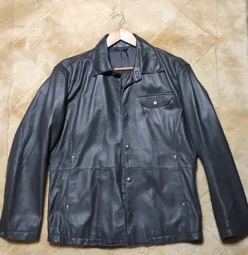 Santafe (산타페) 라무 가죽 자켓 그레이