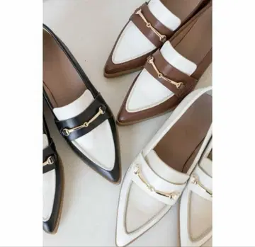 Her lip to Two-Tone Bit Loafers