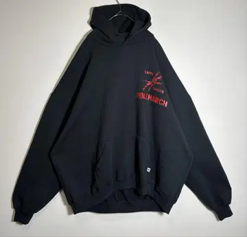 러셀 애슬레틱 백 프린트 멕시코제 XXXXL 후드티
