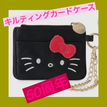 HELLO KITTY 퀼팅 카드 케이스