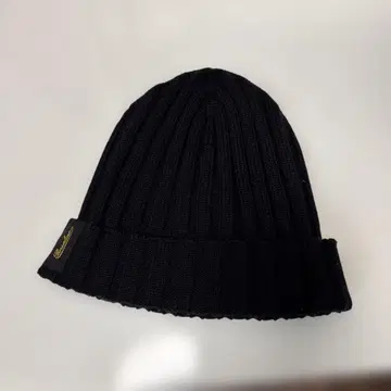 Borsalino 블랙 니트 모자