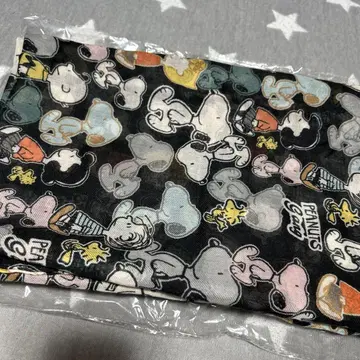 스누피 패턴 스톨 미사용 새상품 140cm x 140cm