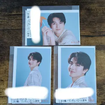 초특급 하루 키라리 스크래치 2025/07C상 미니 브로마이드 컴프
