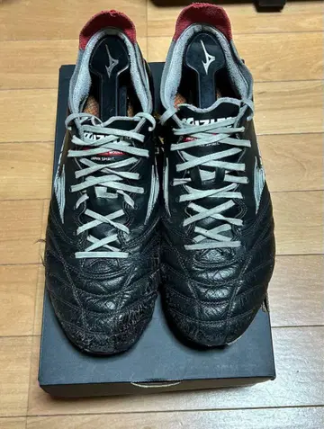 미즈노 모렐리아 II 축구화 블랙