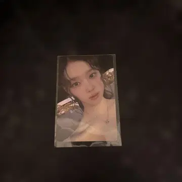 aespa dirty work 중화 MD T셔츠 트레이딩 카드 윈터